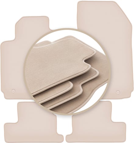 PREMIUM beige matten voor: Alfa Romeo Brera coupé 2005-2010