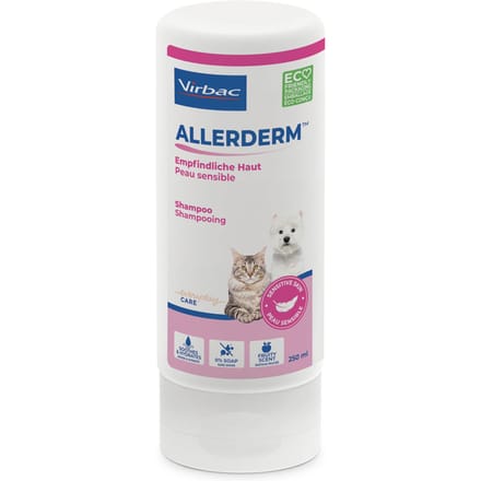 Shampoo voor de gevoelige huid van honden Virbac Allerderm