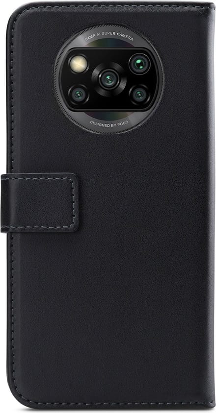 Mobilize - Poco X3 NFC Hoesje - Elite Gelly Wallet Book Case Zwart