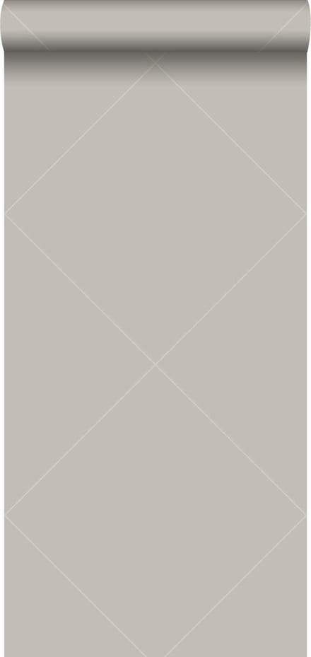 Origin Wallcoverings behang grafische lijnen glanzend grijs - 347747 - 0,53 x 10,05 m