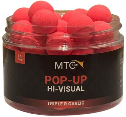 MTC Baits Triple R Garlic Big Fish - Pop-Up Hi-Visual - 14 mm