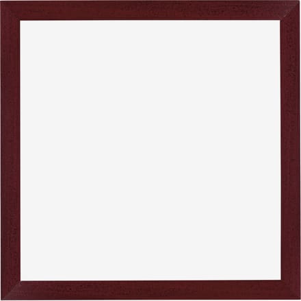 Fotolijst 35x35 cm - MDF - Wijnrood Geveegd - Marseille
