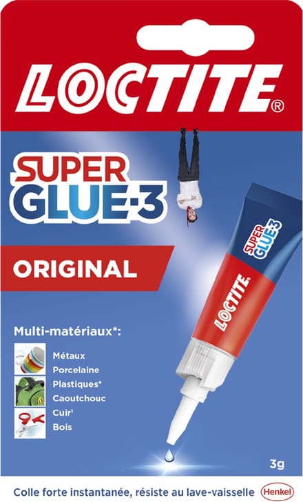 LOCTITE secondelijm Super Glue 3, 3 gram tube