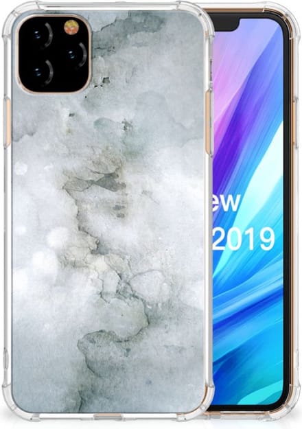 Back Cover Apple iPhone 11 Pro Max Painting Grey