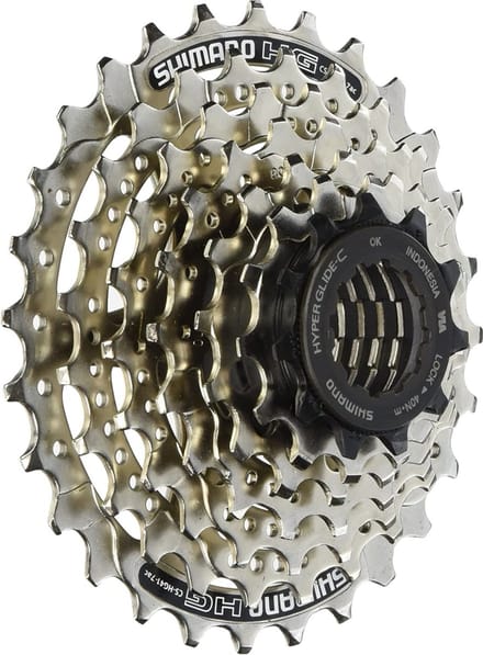 SHIMANO CS-HG41-7 Acera, Ruota Libera 7V, Argento, 11-28D,Argento