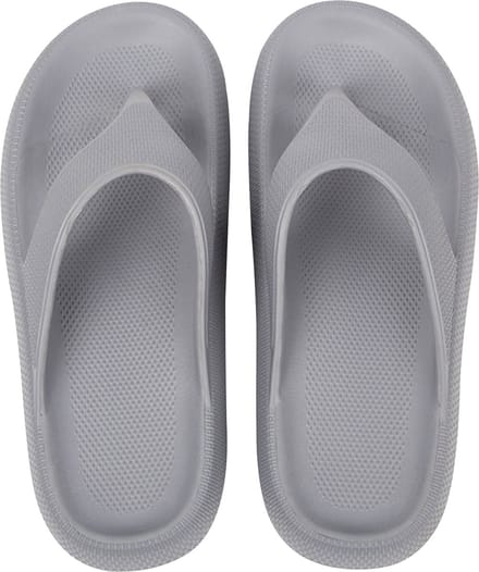 Geweo Heren Slippers - Badslippers Zwembad - Grijs - Maat 42/43