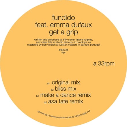 Fundido Feat. Emma Dufaux - Get A Grop (12" Single)