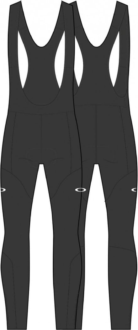Oakley Long Icon BIB Fietsbroek Blackout Medium