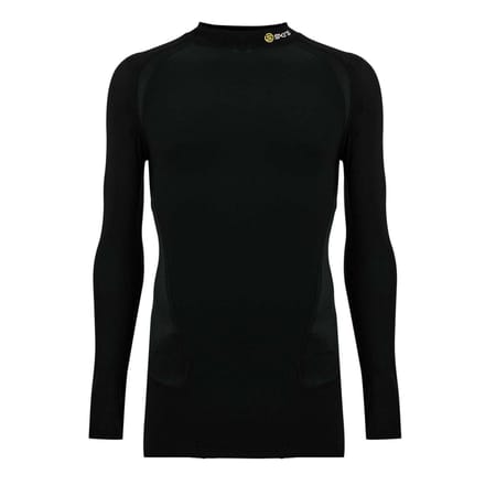 Skins Heren G400 Plain Performance-shirt met lange mouwen (Zwart)