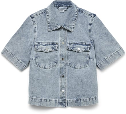 VERO MODA - VMFENJA 2/4 DENIM SHIRT GA - Dames - Blouses