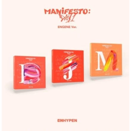 Album ENHYPEN MANIFESTE : JOUR 1 Version ENGENE SET
