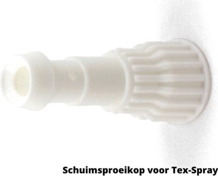 Schuimsproeikop voor Tex spray
