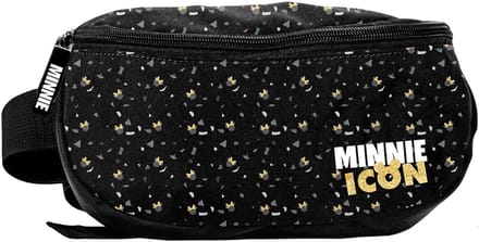 Disney Minnie Mouse Heuptasje, Gold - 24 x 13 x 9 cm - Polyester