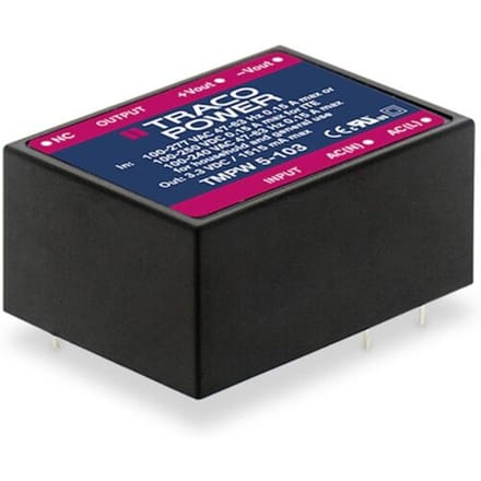 TracoPower TMPW 5-112 Schakelnetvoedingsmodule 12 V/DC 0.42 A 5 W