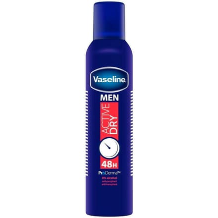 Vaseline Men Active Control Deodorant Spray - 250 ml