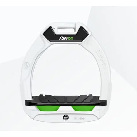 Veiligheidseisen voor rijden Scheve Grip Wit/Zwart/Groen kind Flex-On Safe-On