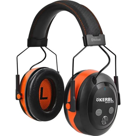 Oordopjes met geluiddemping en radio en bluetooth Kerbl