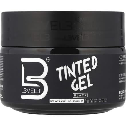 Niveau 3, Getinte Gel, Zwart, 250 ml(8.45 fl oz) black