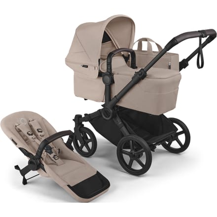 Bugaboo Donkey 6 Single Kinderwagen - Desert Taupe Bekleding Desert Taupe bekleding
