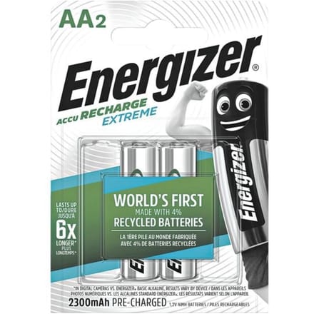 Energizer Extreme HR06 Oplaadbare AA batterij (penlite) NiMH 2300 mAh 1.2 V 2 stuk(s)