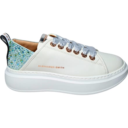 Damesschoenen Alexander Smith Wembley Woman Off White Pastel Azure