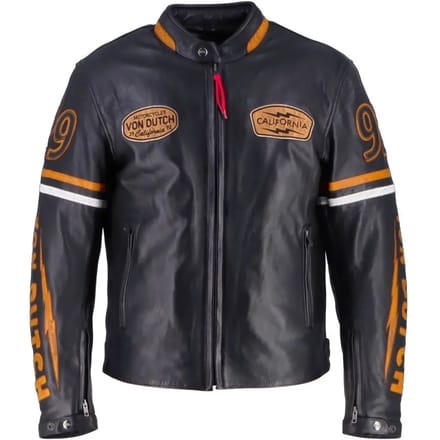 Motor leren jas Von Dutch California