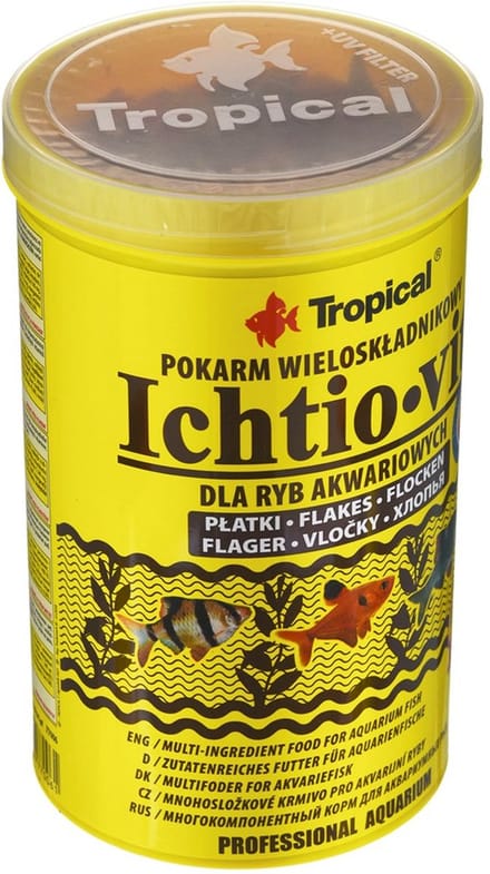 Tropical Ichtio-Vit 1 Liter – Hoofdvoer - Visvoer – Vlokkenvoer