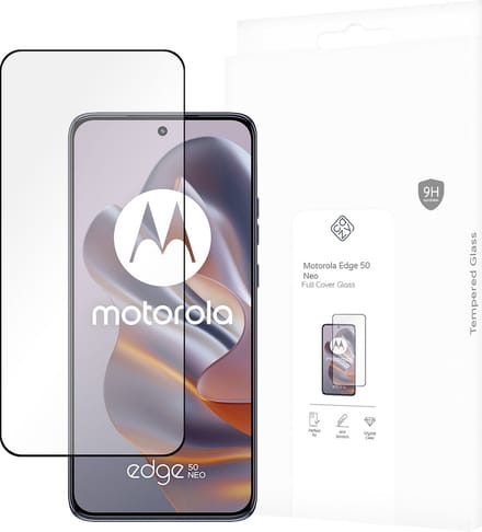 Cazy screenprotector geschikt voor Motorola Edge 50 Neo - Screenprotector Full Cover Gehard Glas