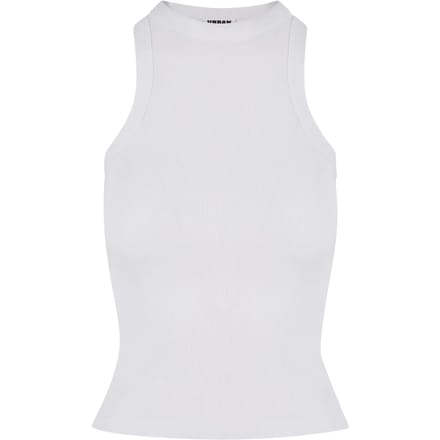 Urban Classics - Racer Back Rib Mouwloze top - 5XL - Wit