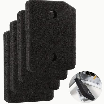 Livé® Droger Spons filter – 4 stuks Vervangingsfilter voor Miele 9164761