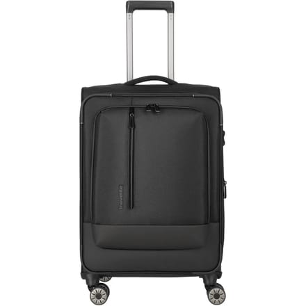 Travelite Crosslite 5.0 Medium 4-wiel trolley zwart