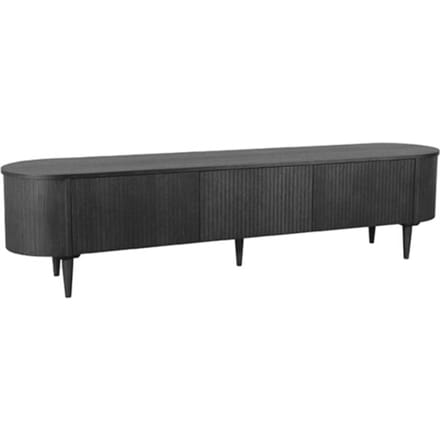 LABEL51 Oliva Tv-Meubels - Zwart - Eiken - 220 cm