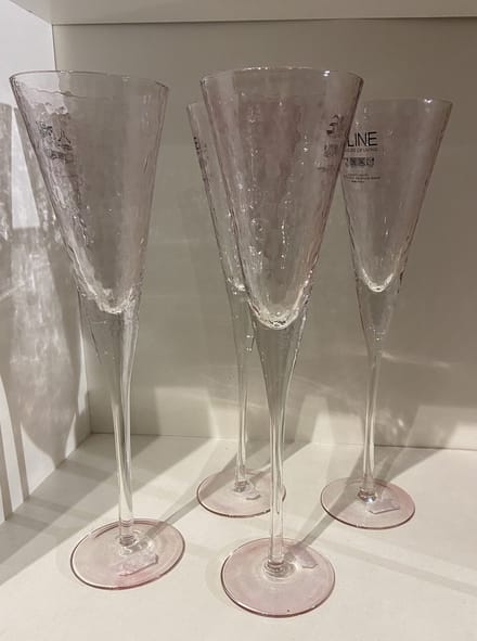 Champagne flutes design - per 2 stuks - Pomme Chatelaine.NL