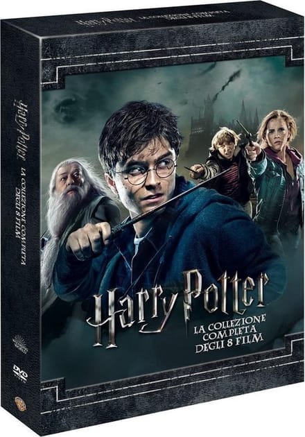 Warner Bros Harry Potter Collezione completa (8 DVD) Engels, Italiaans