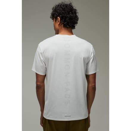 Common Pace Running Perforated Regular Fit T-Shirt | White | Size Medium