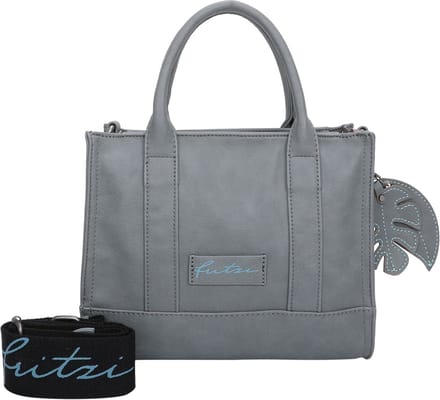 Fritzi aus Preußen schoudertas handtas Hoja Square Crossbody Bag Sky blauwgrijs