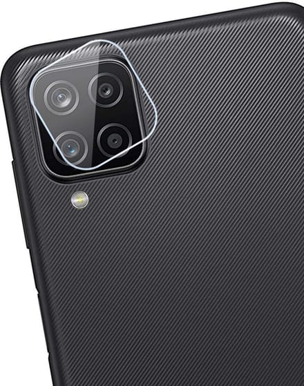 Camera Screenprotector geschikt voor Samsung A12 - Screen Protector Glas