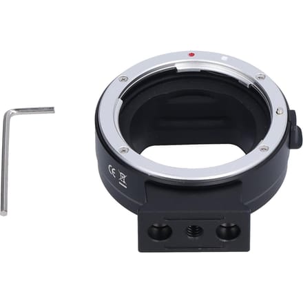 NEWYI EFEOS R Elektronische Autofocus Camera Lens Mount Adapterring voor Canon EFS Lens naar EOS RF black