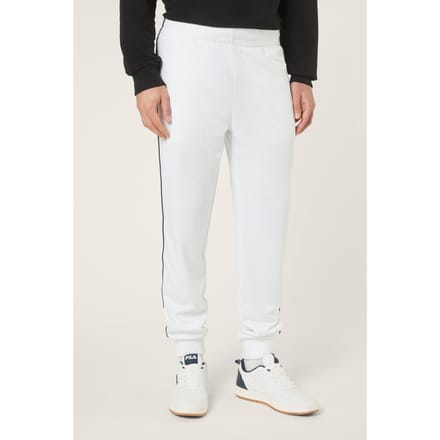 FILA Sagano Regular Track Pants Bright White-black Iris Taglia: M | Pantaloni Outlet | Uomo | Viola