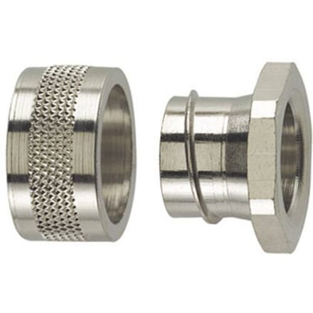 HellermannTyton 166-30504 SC25-PC Eindafsluiting Metaal 21.10 mm Recht 1 stuk(s)