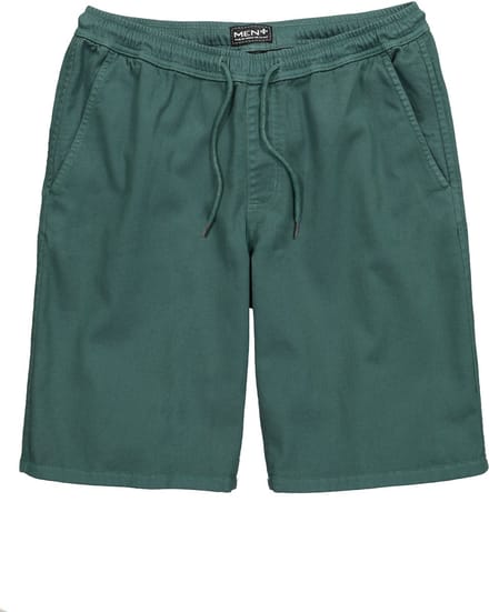 Men Plus - Heren - bermuda FLEXLASTIC® relaxed fit tot 8XL - Grijsgroen - Maat 8XL