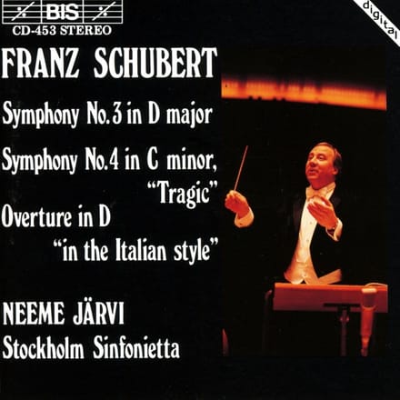 Stockholm Sinfonietta - Schubert: Overture In D In The Italian Style (CD)