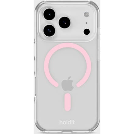 Phone Case Transparent Magsafe Compatible Pink/Transparent iPhone 17 Pro