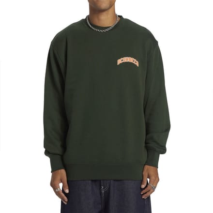 Dc Shoes Varsity Sweatshirt Groen M Man
