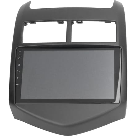 Écran tactile 9 pouces Navigation Bluetooth 4.0 pour Android 10.0 Remplacement pour Aveo 2011 2015(1+16G ) gray
