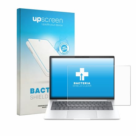 upscreen - Screenprotector voor HP EliteBook 8 G2i 14" - Folie Beschermfolie transparant antibacterieel
