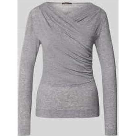 Longsleeve met overslageffect