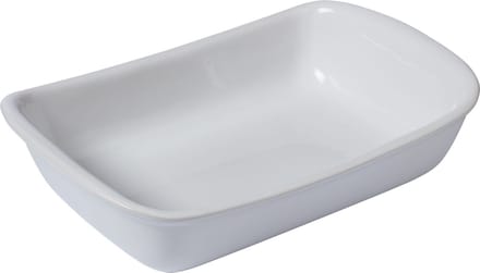 Pyrex - Supreme Ovenschaal Rechthoek 3,2 liter - Wit - Keramiek