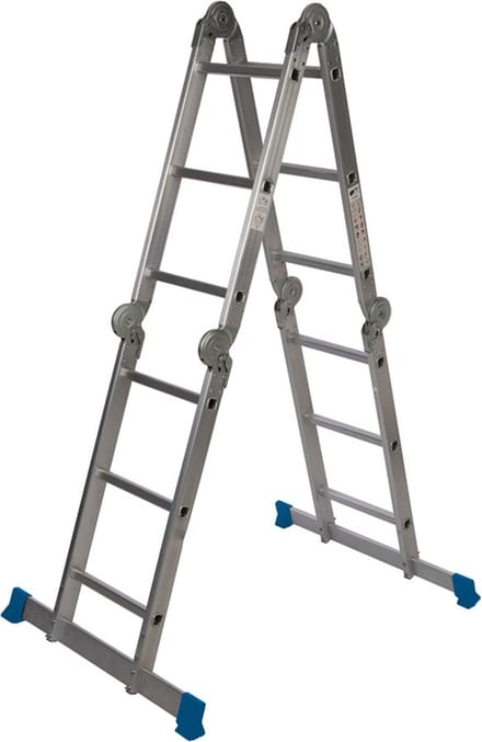 Silverline Multifunctionele Reformladder - 12 sporten - Inclusief platform