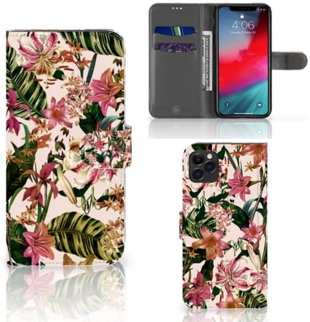 Apple iPhone 11 Pro Max Hoesje Flowers